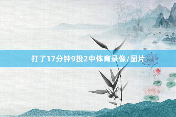 打了17分钟9投2中体育录像/图片
