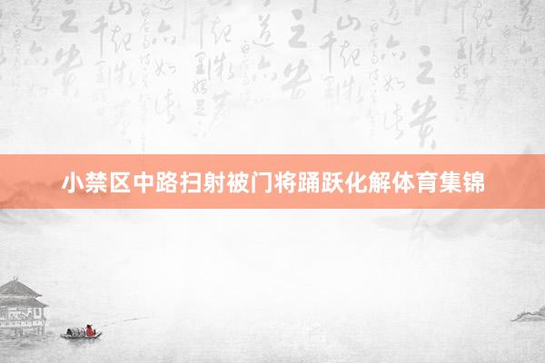 小禁区中路扫射被门将踊跃化解体育集锦