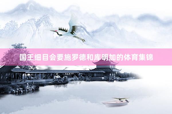 国王细目会要施罗德和库明加的体育集锦