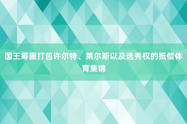 国王筹画打包许尔特、莱尔斯以及选秀权的抵偿体育集锦