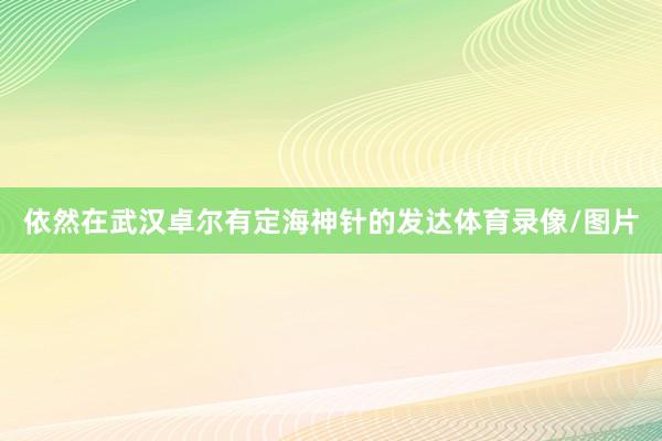 依然在武汉卓尔有定海神针的发达体育录像/图片