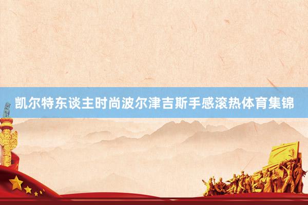凯尔特东谈主时尚波尔津吉斯手感滚热体育集锦