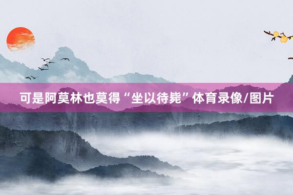 可是阿莫林也莫得“坐以待毙”体育录像/图片