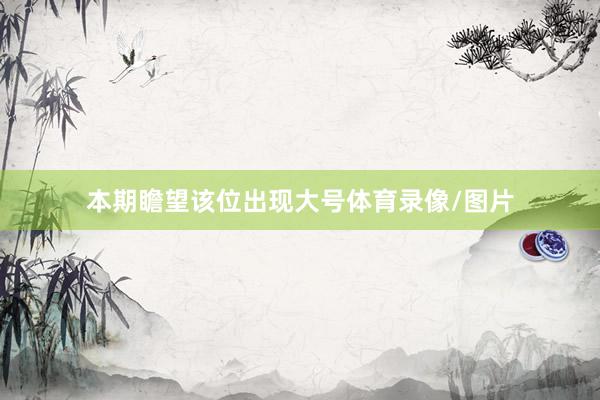 本期瞻望该位出现大号体育录像/图片