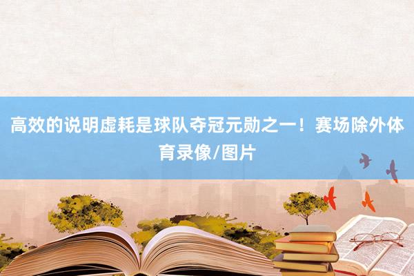 高效的说明虚耗是球队夺冠元勋之一!赛场除外体育录像/图片