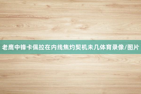 老鹰中锋卡佩拉在内线焦灼契机未几体育录像/图片